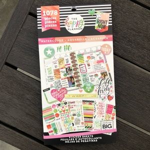 THE HAPPY PLANNER Watercolor Inspired Stickers